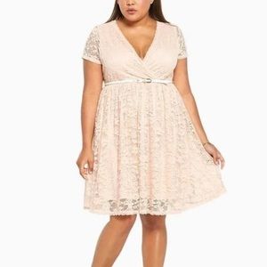 NWT Pale Pink Lace Dress